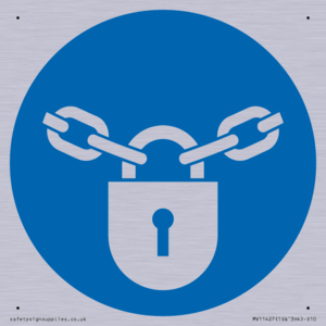 Mandatory: Keep locked